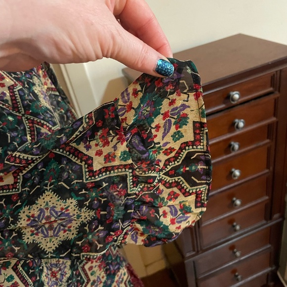 LOFT Multicolor Patterned Mini Dress - Picture 7 of 13